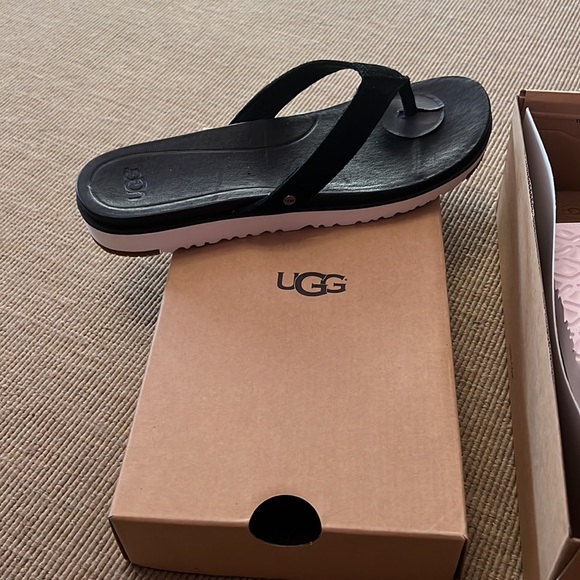 NWT Size 8.5 / 9 UGG Suede Thong Sandal - Picture 9 of 10